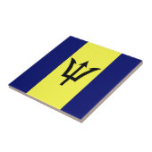 Barbados Tegeltje (Zijkant)