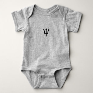 Barbados Trident Baby Body Suit Romper