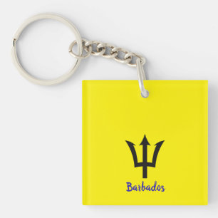 Barbados Trident Sleutelhanger