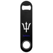 Barbados Trident Speed Flessenopener (Achterkant)