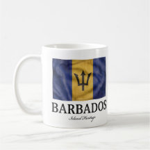 Barbados Vintage Vlag | Caraïbisch Erfgoed