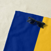 Barbados vlag & Barbados monogrammed / strandlaken (In situ)