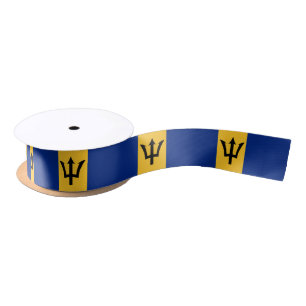 Barbados Vlag & Barbados, reizen, vakantie/sport Lint