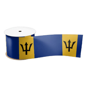 Barbados Vlag & Barbados, reizen, vakantie/sport Lint