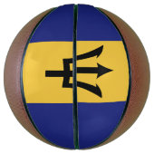Barbados vlag basketbal (Verticaal)