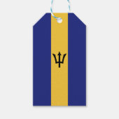 Barbados vlag cadeaulabel (Voorkant)