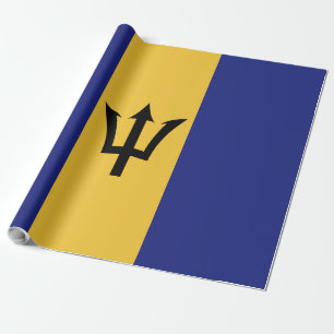 Barbados vlag cadeaupapier
