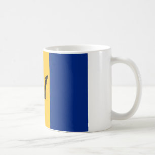 Barbados vlag koffiemok