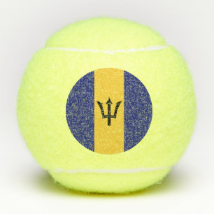 Barbados vlag tennisballen