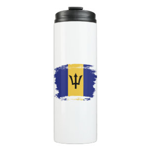 Barbados vlag thermosbeker