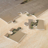 Barbados Zonnig Strandtafereel. Legpuzzel (Zijkant)