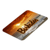 Barbados-zonsondergang Magneet (Linkerzijde)