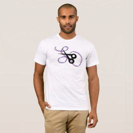 Barbar Stylist Scissor Swirl T-shirt