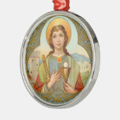 Barbara (BK 001) Metalen Ornament (Links)