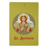 Barbara (BK 001) Mini Klembord (Achterkant)
