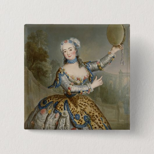 Barbara Campanini Vierkante Button 5,1 Cm (Voorkant)