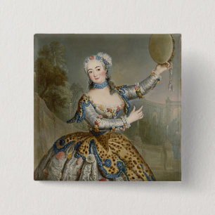 Barbara Campanini Vierkante Button 5,1 Cm