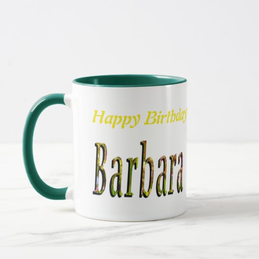 Barbara Girls Name Logo, Mok (Links)