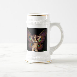 Barbara Mackowiak Butterfly Beer Stein Bierpul
