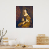 Barbara Villiers - Sir Peter Lely Fine Art Poster (Keuken)