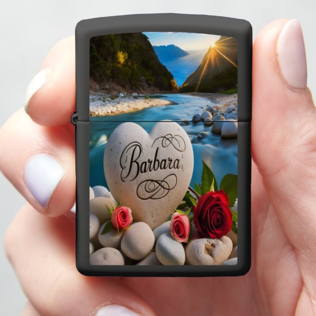 Barbara's River Heart (In Hand)