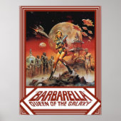 Barbarella 1968 poster (Voorkant)