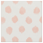 BARBARIAN Boho Peach Stippen Stof (Close Up)