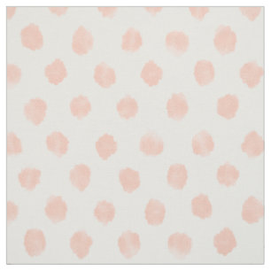 BARBARIAN Boho Peach Stippen Stof