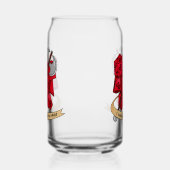 Barbarian Dice Design Blikvorm Glas (Links)