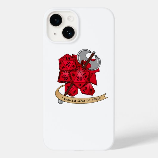 Barbarian Dice Design Case-Mate iPhone Case (Achterkant)