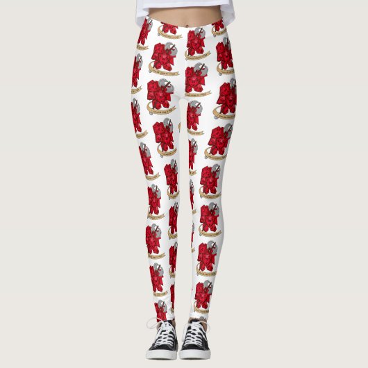 Barbarian Dice Design Leggings (Voorkant)