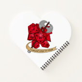 Barbarian Dice Design Notitieboek (Achterkant)