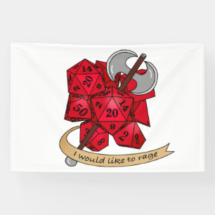Barbarian Dice Design Spandoek