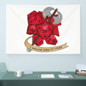 Barbarian Dice Design Spandoek (Beurs)