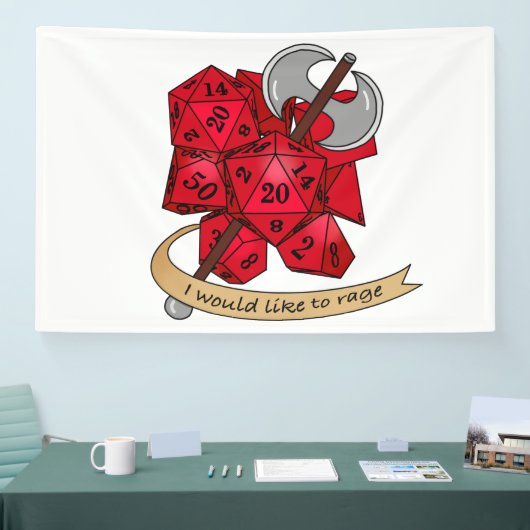 Barbarian Dice Design Spandoek (Beurs)