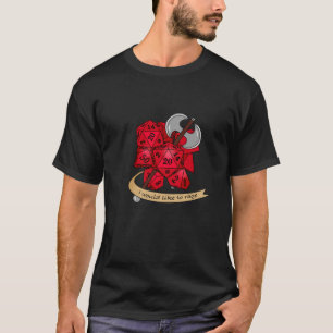 Barbarian Dice Design T-shirt