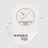 Barbarian Golfing Golfhanddoek (Insitu)