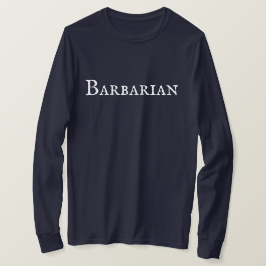 "Barbarian" Mannen T-Shirt (Design voorkant)