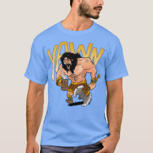 Barbarian word me wakker t-shirt