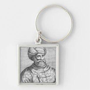 Barbarossa, illustratie van Andre Thevet's Sleutelhanger