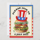 Barbecue / 4 juillet / etc. Invitation (Devant)