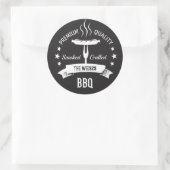 Barbecue BBQ Aangepaste Labels (Tas)