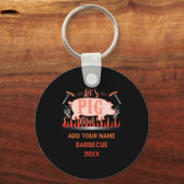 Barbecue Bbq Funny G Grill Competition  Sleutelhanger (Voorkant)