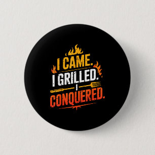 Barbecue bbq grap pit meesterchef roker vader ronde button 5,7 cm