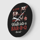 Barbecue BBQ Joke GIft for grill Master Chef Grote Klok (Hoek)