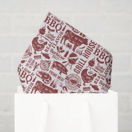 Barbecue BBQ-vloeipapier, grilling decoupage Tissuepapier