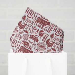 Barbecue BBQ-vloeipapier, grilling decoupage Tissuepapier