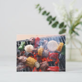 Barbecue Briefkaart (Staand voorkant)