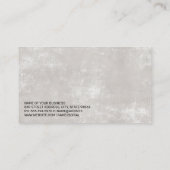 Barbecue | Chef | Carte de visite du propriétaire (Dos)