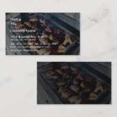 Barbecue Chicken Visitekaartje (Voorkant / Achterkant)